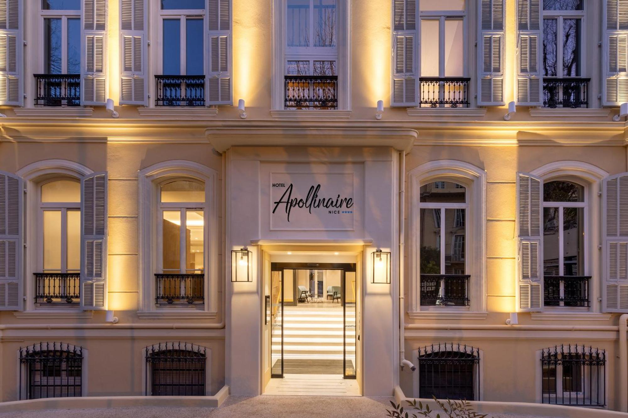 Hotel Apollinaire Nizza Exterior foto
