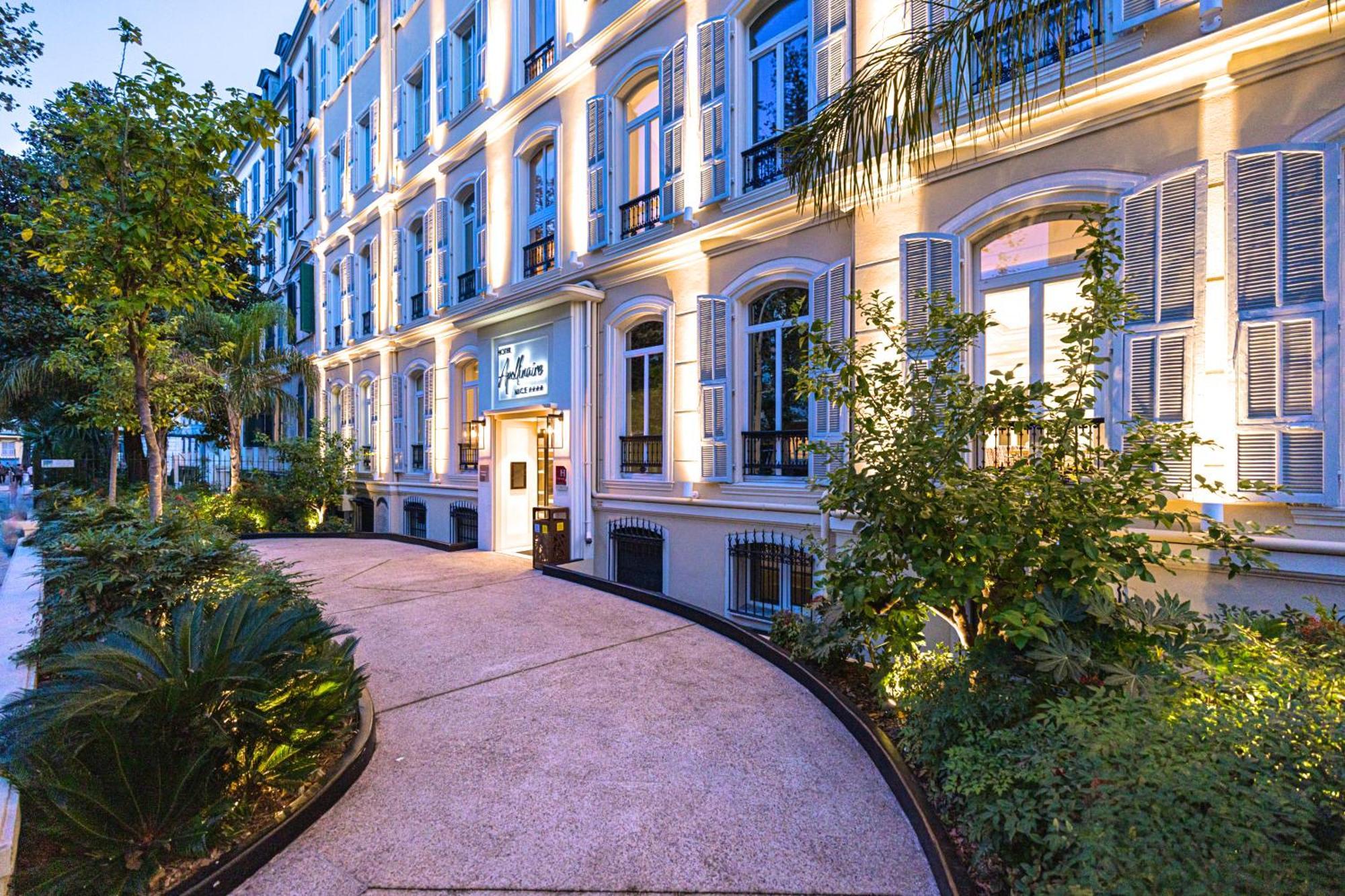 Hotel Apollinaire Nizza Exterior foto