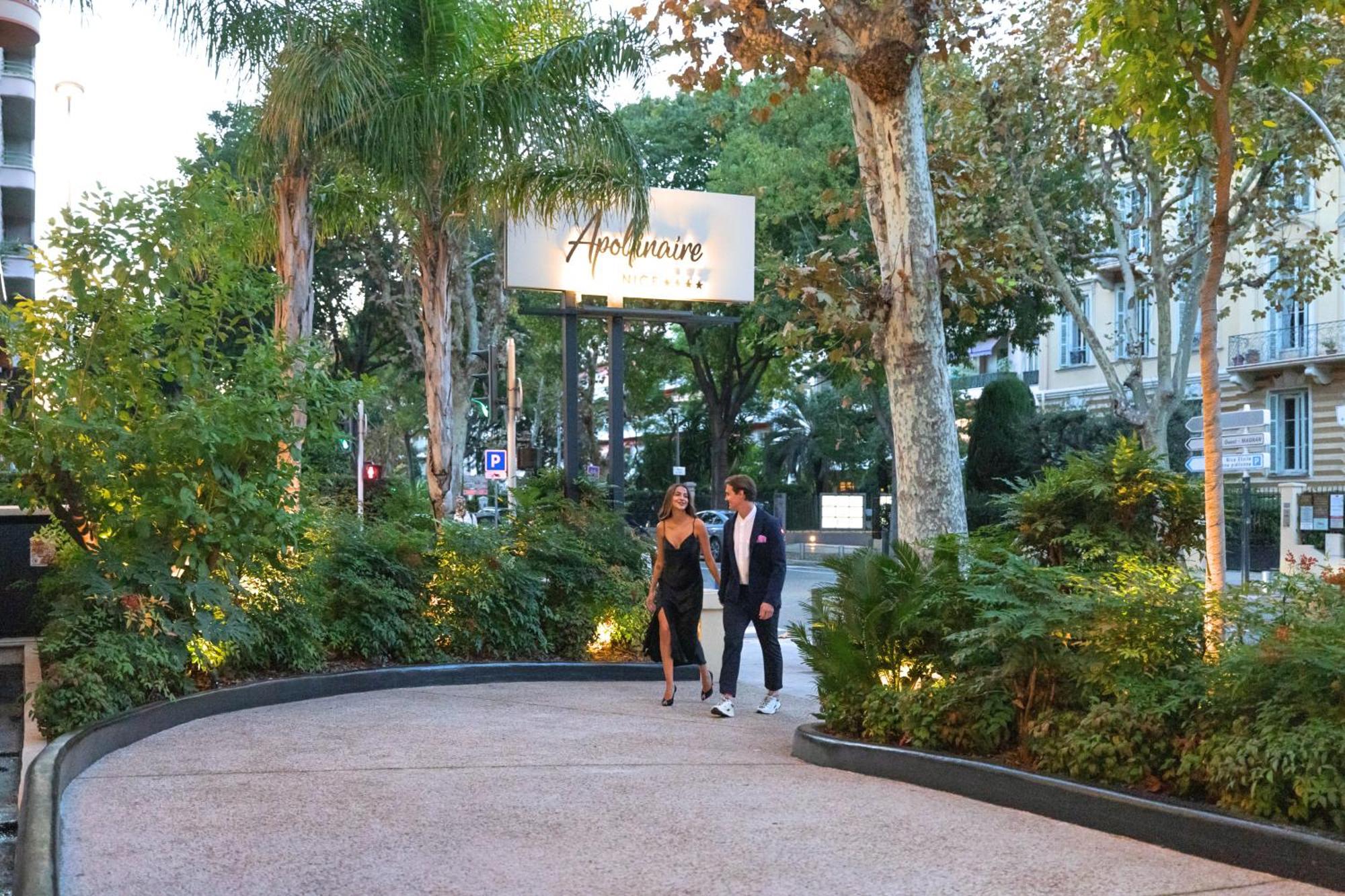 Hotel Apollinaire Nizza Exterior foto
