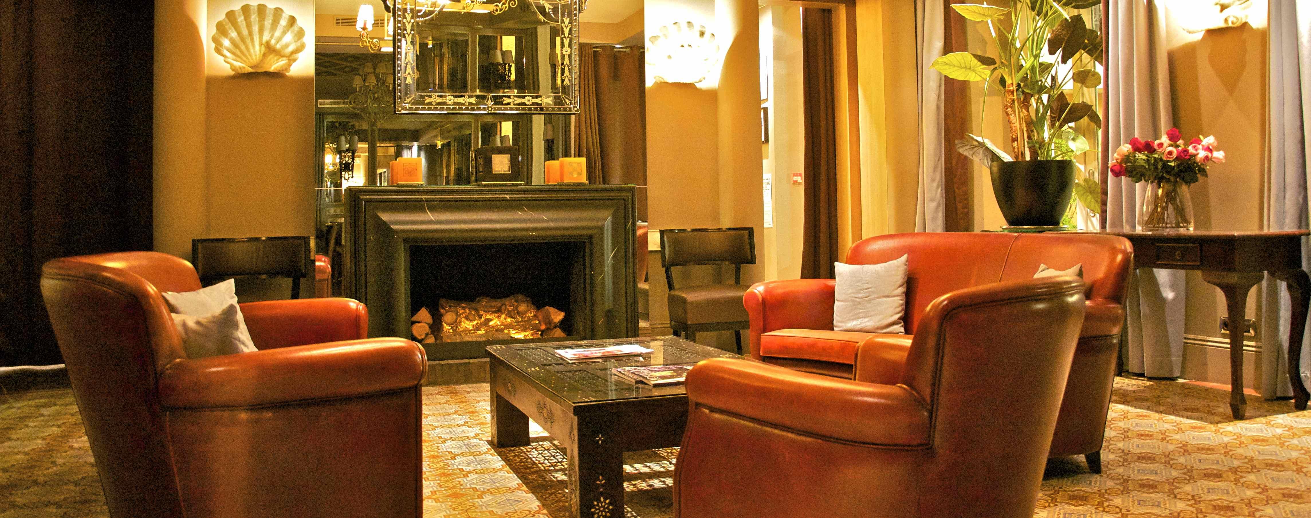 Hotel Apollinaire Nizza Interior foto
