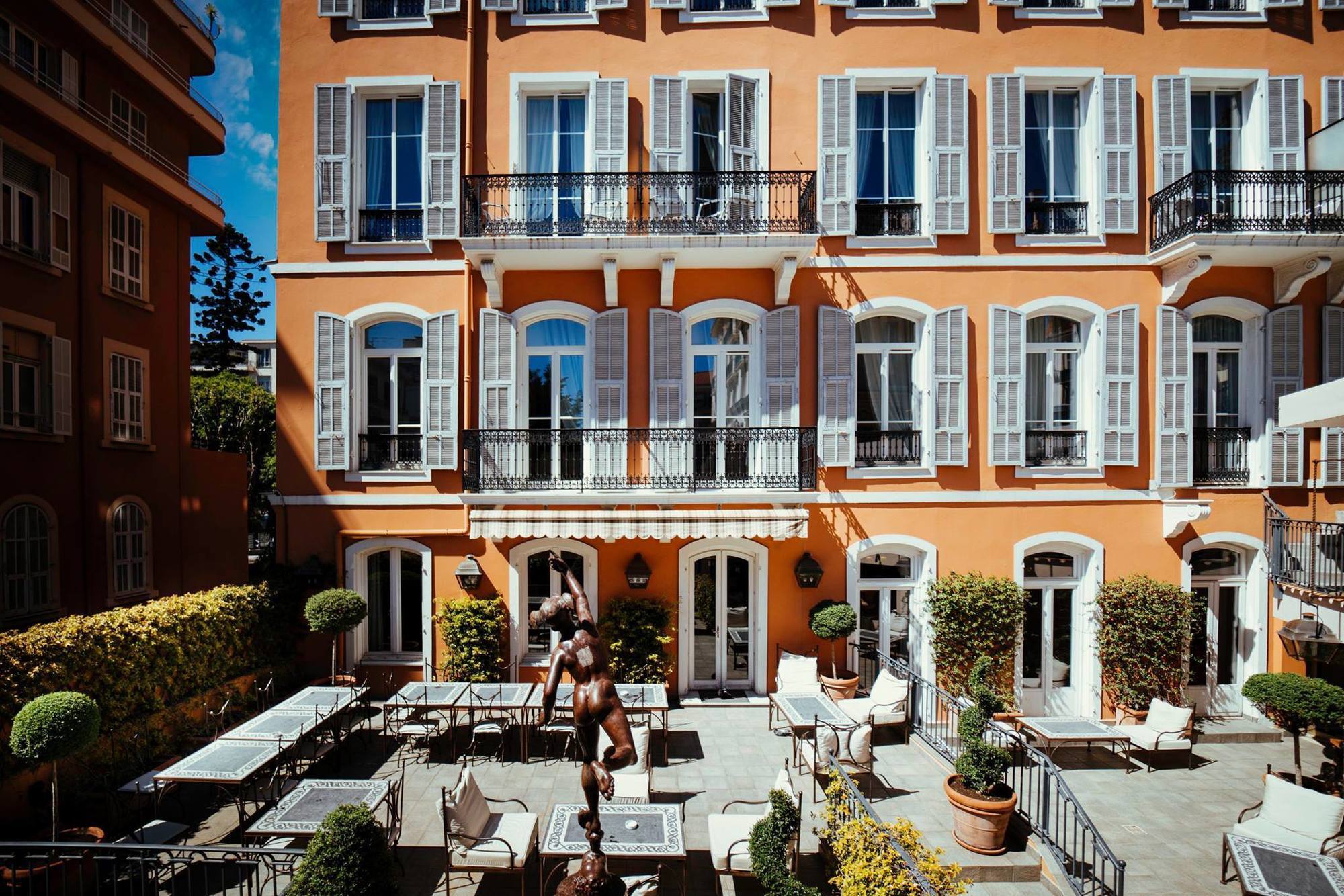 Hotel Apollinaire Nizza Exterior foto